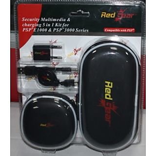 Red Gear Security Multimedia & Charging 5 in 1 Kit