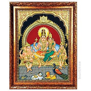 Shiva Parvathi Family 110 shiva parvati family photo. shopclues