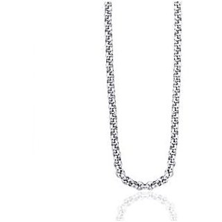 Peora Men'S 316L Stainless Steel Rollo Chain (Design 2)
