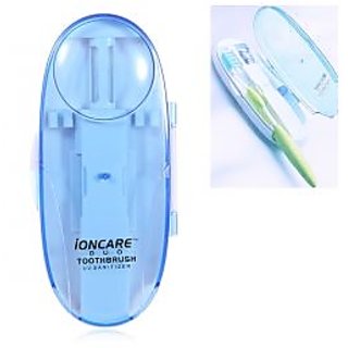 High Quality Portable Ioncare Anti-bacterial Duo Toothbrush Uv Sanitizer