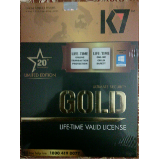 K7 Ultimate Security Gold Lifetime Validitiy License
