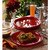 Dinner Plates - Incrizma Square 6 Pc Dinner Plates - RED
