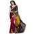 Firstloot Entrancing Red Colored Printed Faux Georgette Saree
