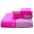 Rehoboth Floral Pink Towel 3pc Set - 1Bath+2Hand