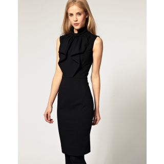 Black Colour Ladies One Piece Outfits