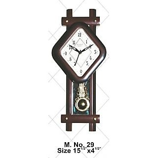 Pendulum Wall Clock Plaza M04 In India - Shopclues Online