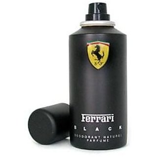 Ferrari Black Deo Deodorant Spray 150 Ml[150 Ml]| Buy Products online