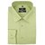 Grahakji Men's Green Regular Fit Formal Poly-Cotton Shirt
