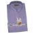 Grahakji Men's Purple Regular Fit Formal Poly-Cotton Shirt
