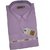 Grahakji Men's Purple Regular Fit Formal Poly-Cotton Shirt