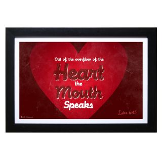 Out Of The Overflow Of The Heart The Mouth Speakes