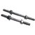 Protoner Pair Of 14 Inches  Dumbell Rods Bar With Screw