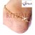 RITUALS Gold Plated  CZ Diamonds Anklets  - Guarantee Of Polish
