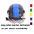 stylish faux leathet helmet for all multi color