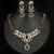 Kriaa Festive Necklace Set in Purple  -  2100904