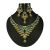 Kriaa Exclusive Design Blue Necklace Set With Maang Tikka - 2101201