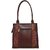 arpera Geometric Genuine Leather handbag   Brown C11520-2A