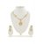Panini Beautiful White Alloy Necklace Set _2615