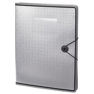 Trio C300 Executive Conference File With Pad A4 (Set Of 2, Grey)