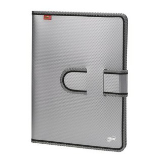 Trio C450 Conference Italiano File With Pad A4 (Set Of 2, Grey)