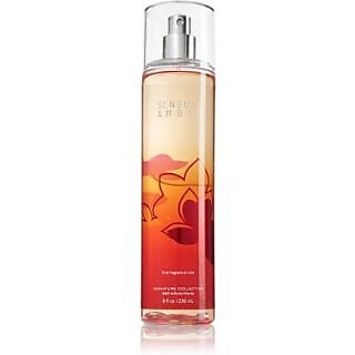 Sensual amber bath best sale and body works perfume
