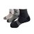 JIE LAN Assorted 3 Pairs Of Men Ankle Length Sports Socks