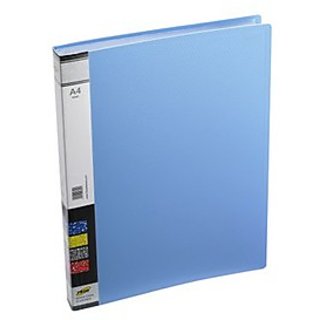 Trio 604A Display File 40 Pockets A4 ( Set Of 2, Blue)