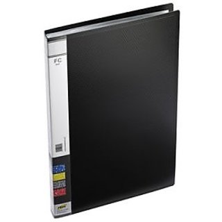 Trio 604F Display File 40 Pockets FC (Set Of 2, Black)