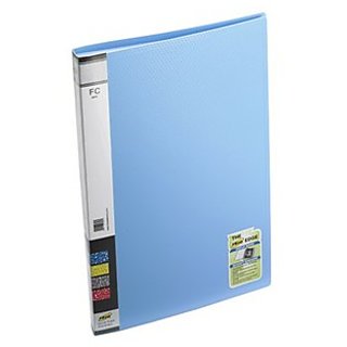 Trio 604F Display File 40 Pockets FC (Set Of 2, Blue)