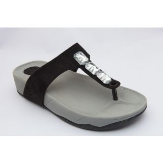 Get Glamr Women Black Chappals-N9066
