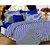 Story Home Blue 100 Cotton Magic 1 Double Bedsheet With 2 Pillow Cover-MG1095