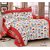 Story Home Multi Colour 100 Cotton Magic 1 Double Bedsheet With 2 Pillow Cover-MG1274