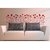 Walltola Wall Sticker - Sofa Background Red Flowers 5773 (Dimensions 90x40cm)