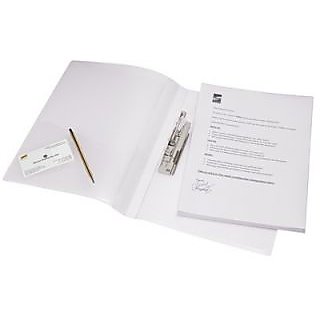 Trio RG52A Report File Punchless Clip A4 (Set Of 12, Natural)