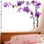 Walltola Wall Sticker - Isolated Orchids 57109 (Dimensions 140x75cm)