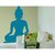 Walltola Wall Sticker - Blue Peaceful Buddha 1022 (Dimensions 120x90cm)