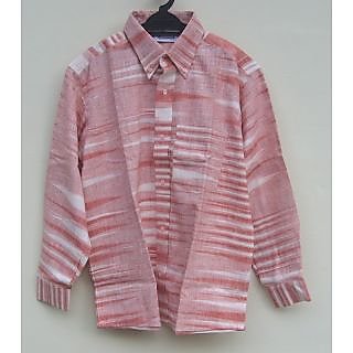KHADI COTTON SHIRT- ETHNIC GARMENT-MEN SHIRT SIZE 'M' BUTTON DOWN