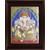 Myangadi Mantap Ganesha Tanjore Painting Myaz028-S10