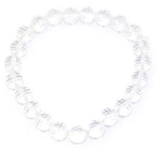 Kriti Feng Shui Diamond Cut Clear Quartz Bracelet