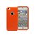 SMOKE CIRCLE SOFT SILICONE CASE COVER FOR IPHONE 4 / 4S (ORANGE)
