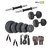 10 KG BODY MAXX PREMIUM WEIGHT LIFTING ADJUSTABLE DUMBELLS SETS + GLOVES + ROPE