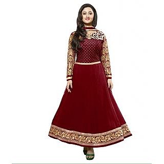 Madhav Enterprise Red Georgette Designer Party Wear Dress Md10024