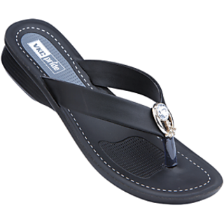 VKC Women s Black Flip Flops