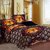 Story@Home Brown Micro Fiber and Flannel Feather Double 1 Double Queen size DoharAC Quilt-FB1216