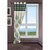 StoryHome Green Window Berry Curtain-WBR4011