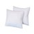 StoryHome White Fiber Cushion Set Of 2 (Cushion01)