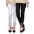 white  black lace plazzo legging(viscose lycra-4 way stretchable)
