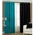 Homesazz Solid Design Door Curtains(Set of 2)