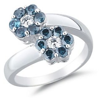 18 KT Gold Plated Solitaire Diamond Ring (Option 11)