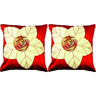 Dream Care Floral Cushion Cover-Set of 2Pcs (Lily01)